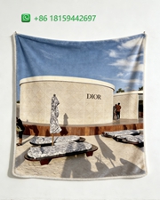 Dior Throw Blankets